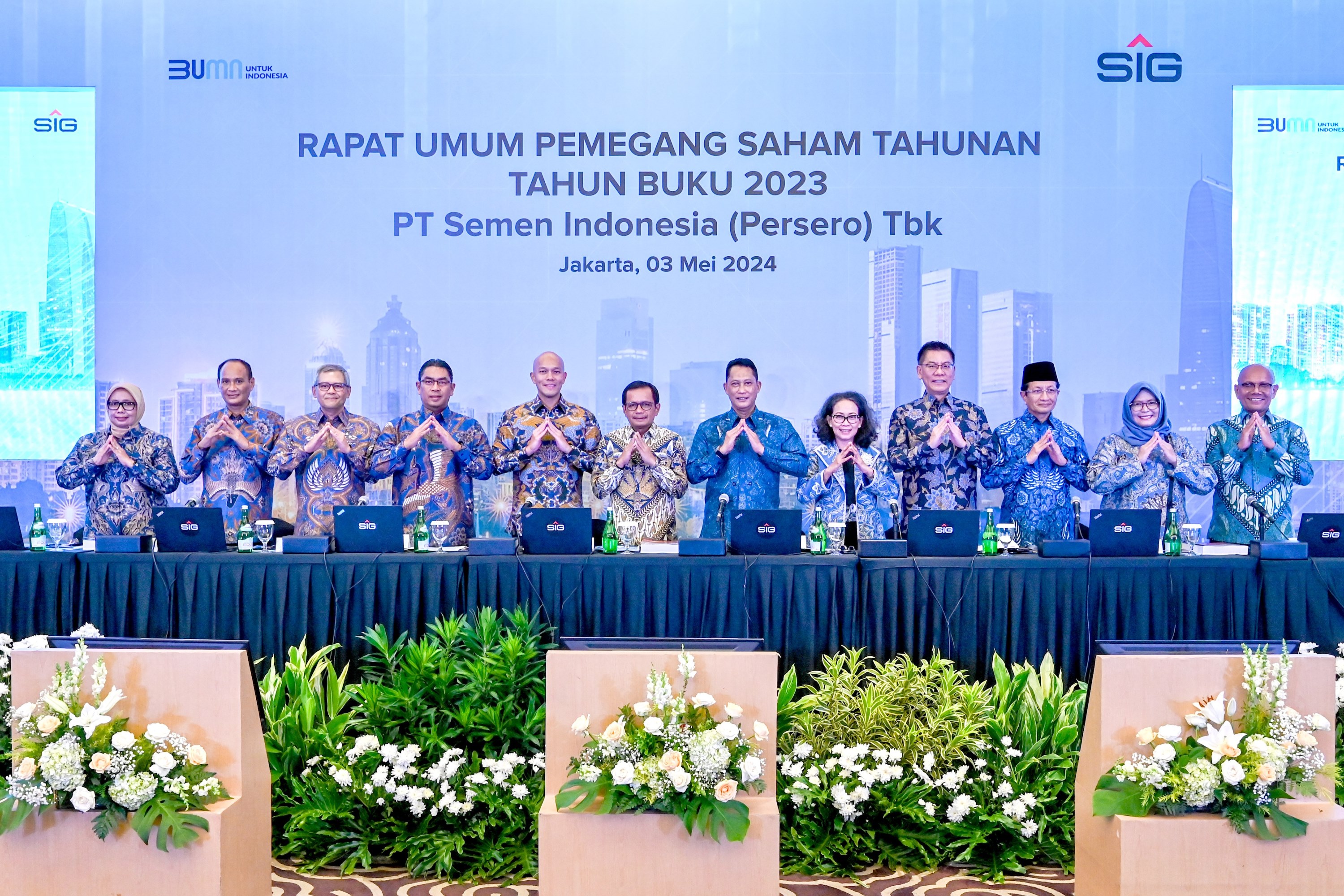 Komitmen Penciptaan Nilai Tambah di Tengah Tantangan Global, SIG Putuskan Pembagian Dividen Senilai Rp572 Miliar