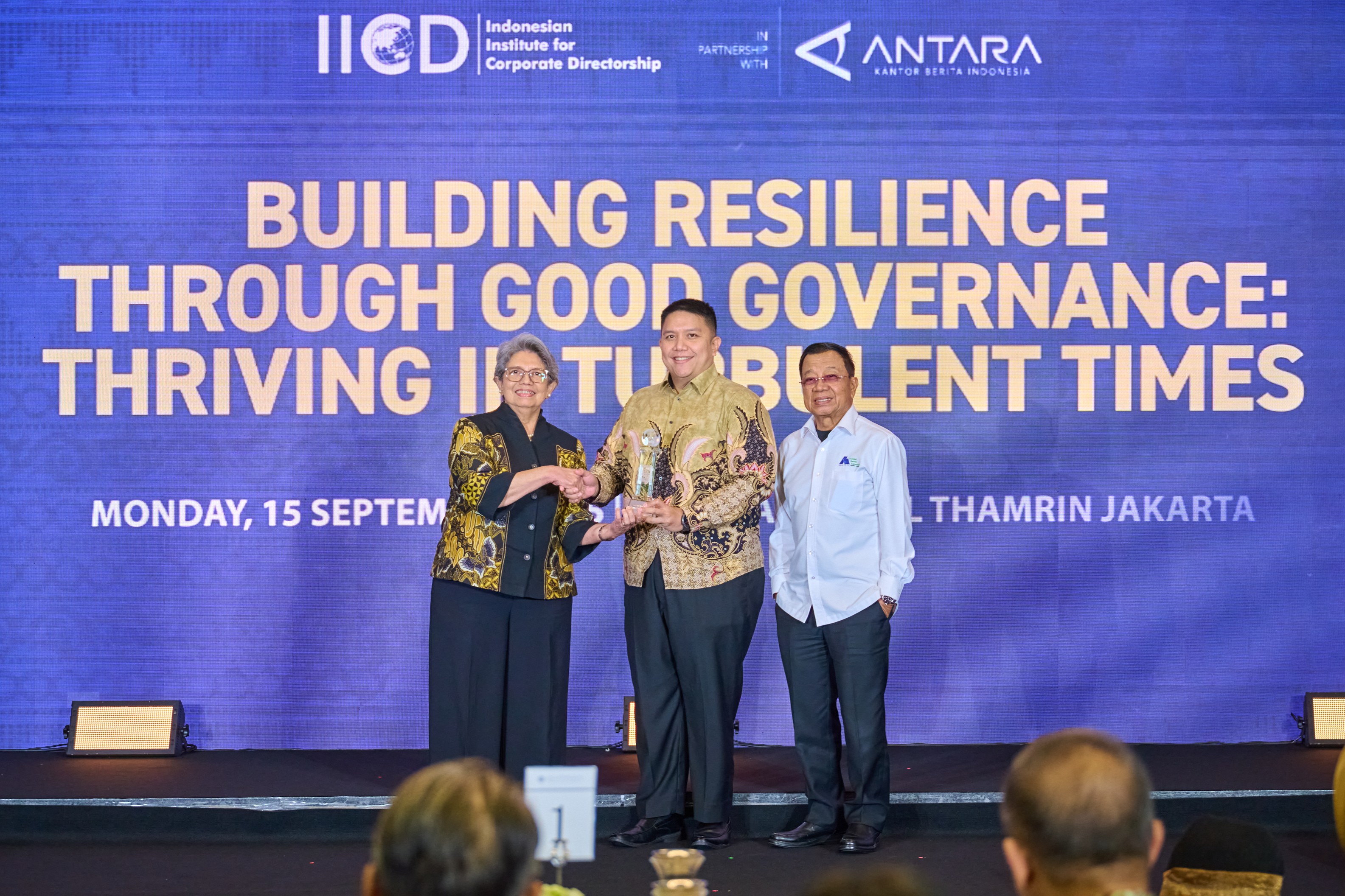 Unggul Atas Kinerja Keberlanjutan dan Tata Kelola, SIG Raih Penghargaan Best Sustainability and Resilience Award 2025