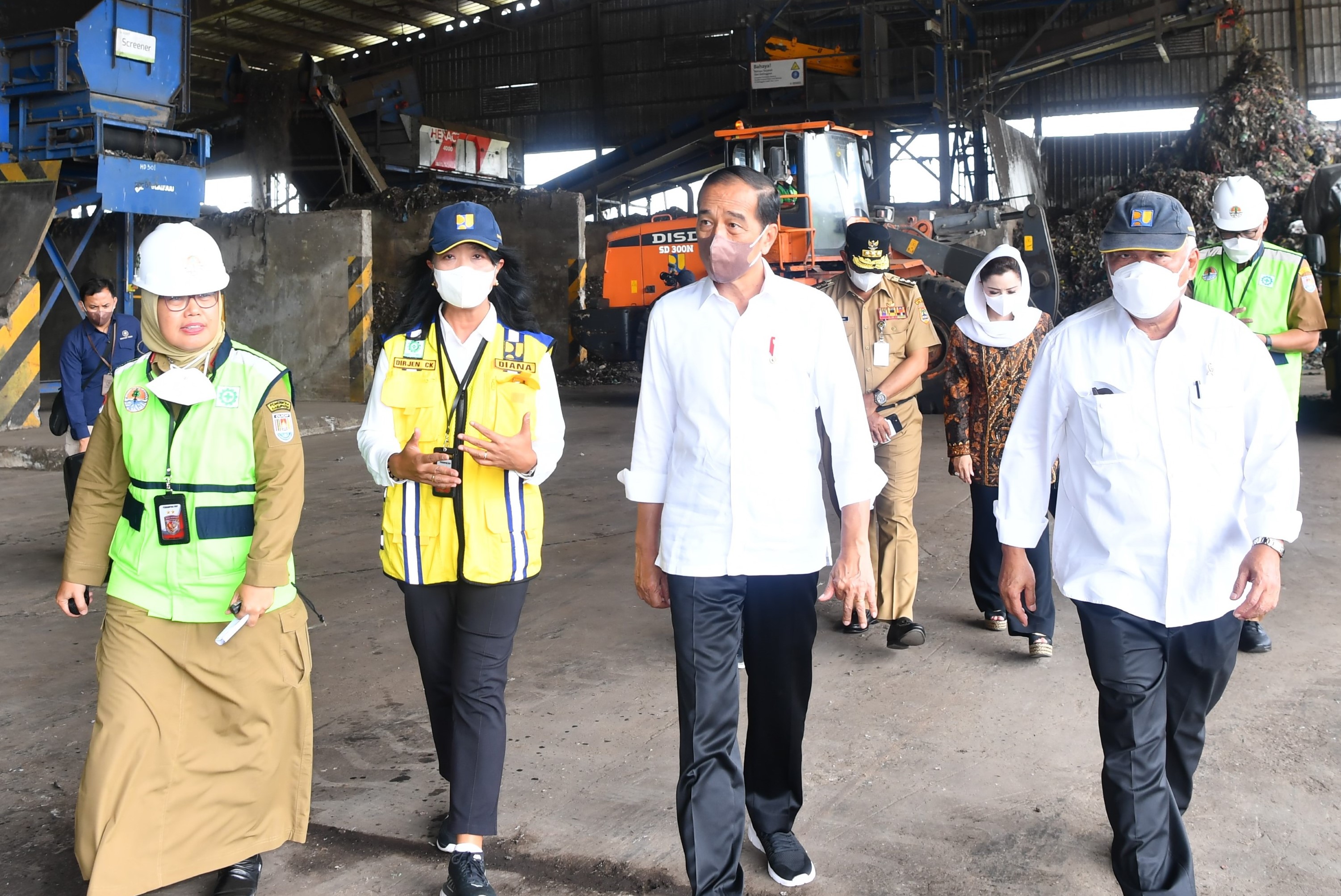 Starting 2024, President Joko Widodo Visit the First RDF Plant Facility in Indonesia