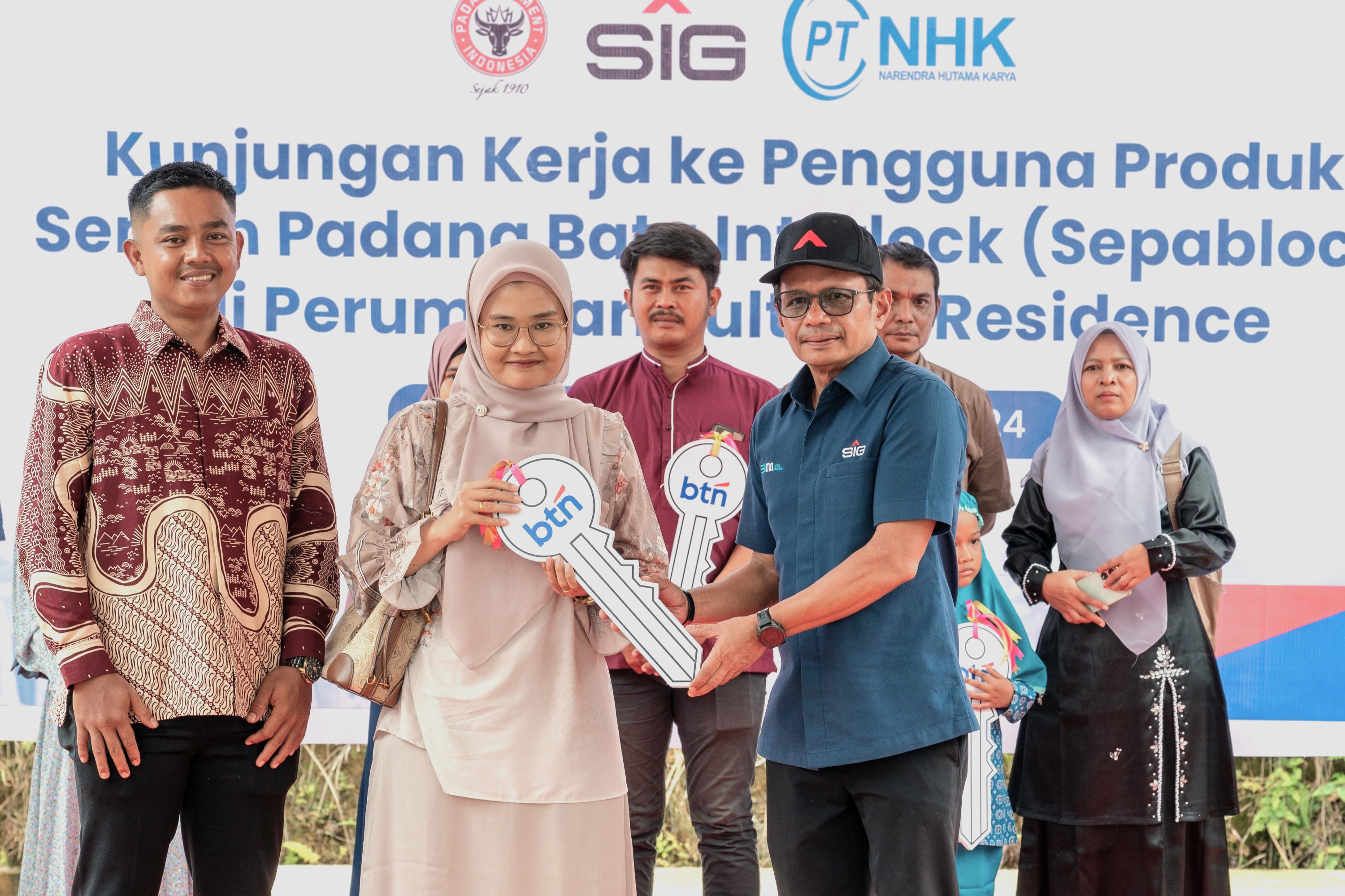 Transisi Menuju Ekonomi Hijau, SIG dan BTN Berkolaborasi Bangun Rumah Terjangkau dan Ramah Lingkungan