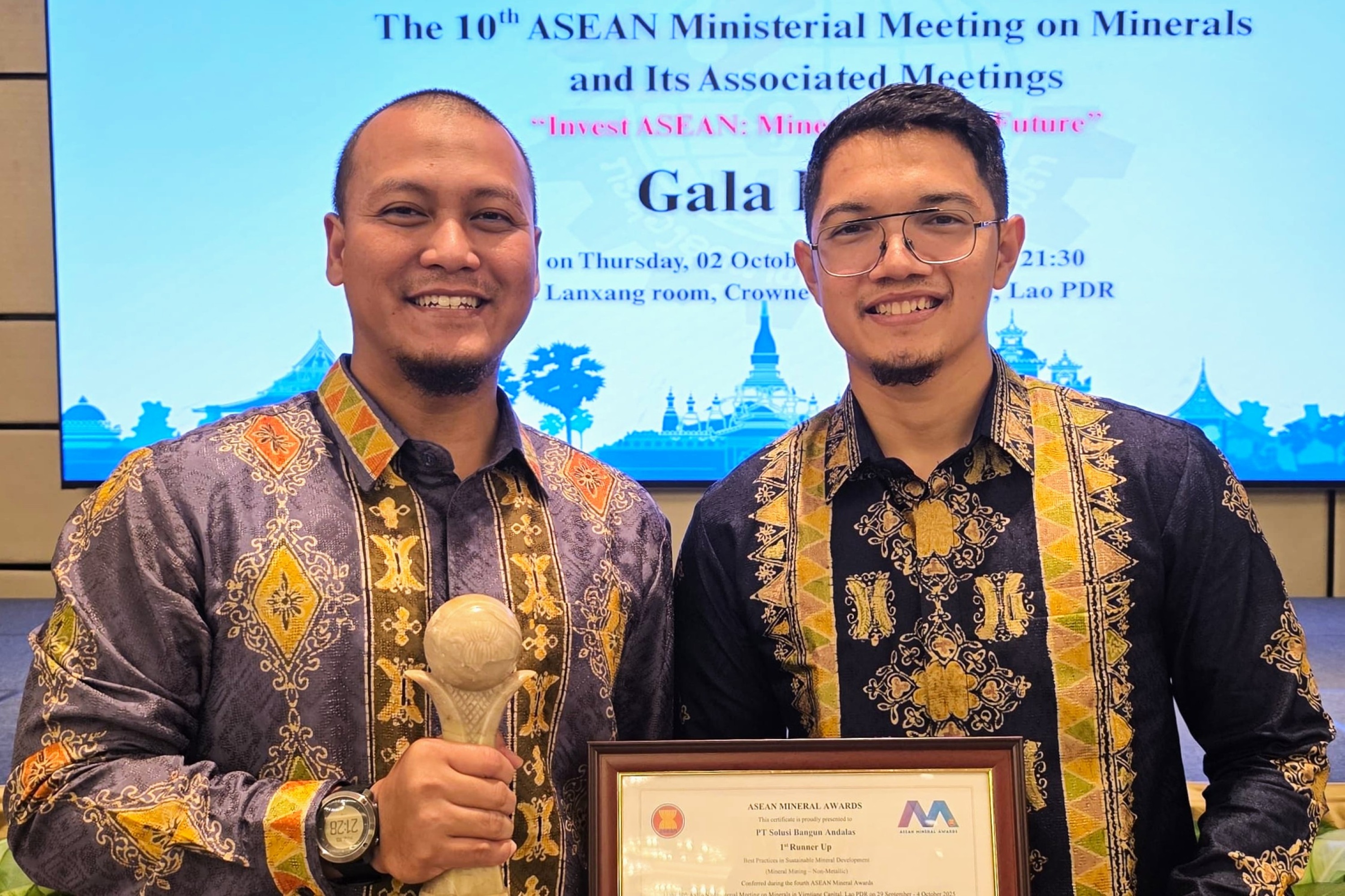 Jalankan Praktik Tambang Berkelanjutan, SIG Raih Penghargaan Internasional ASEAN Mineral Awards 2025