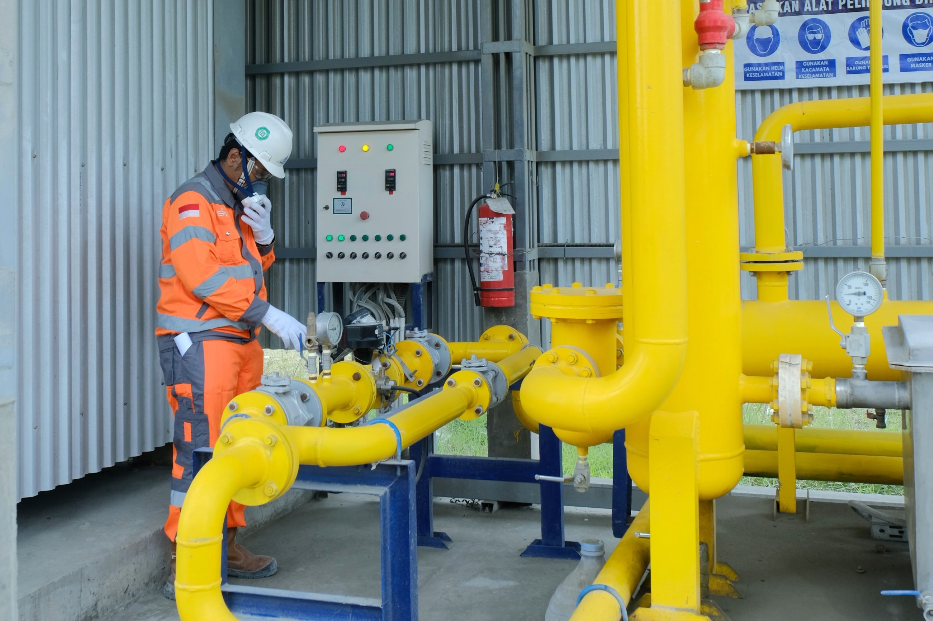 SIG Use 100% Eco-Friendly Gas Fuel in Milling Machine at PT Semen Gresik