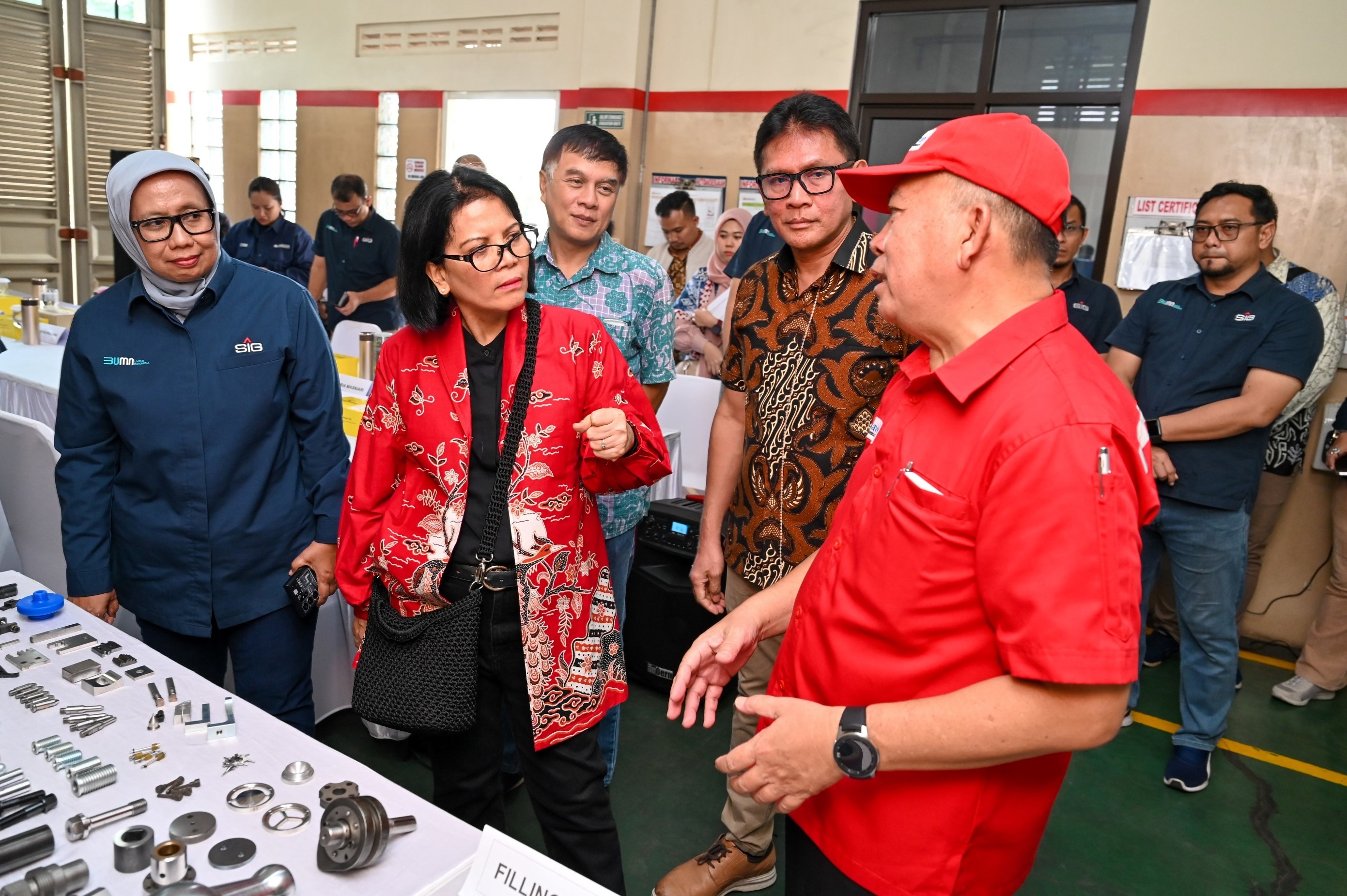 Kementerian BUMN Apresiasi Kolaborasi SIG dengan Astra dalam Peningkatan TKDN Sparepart Berbasis Pembinaan UKM