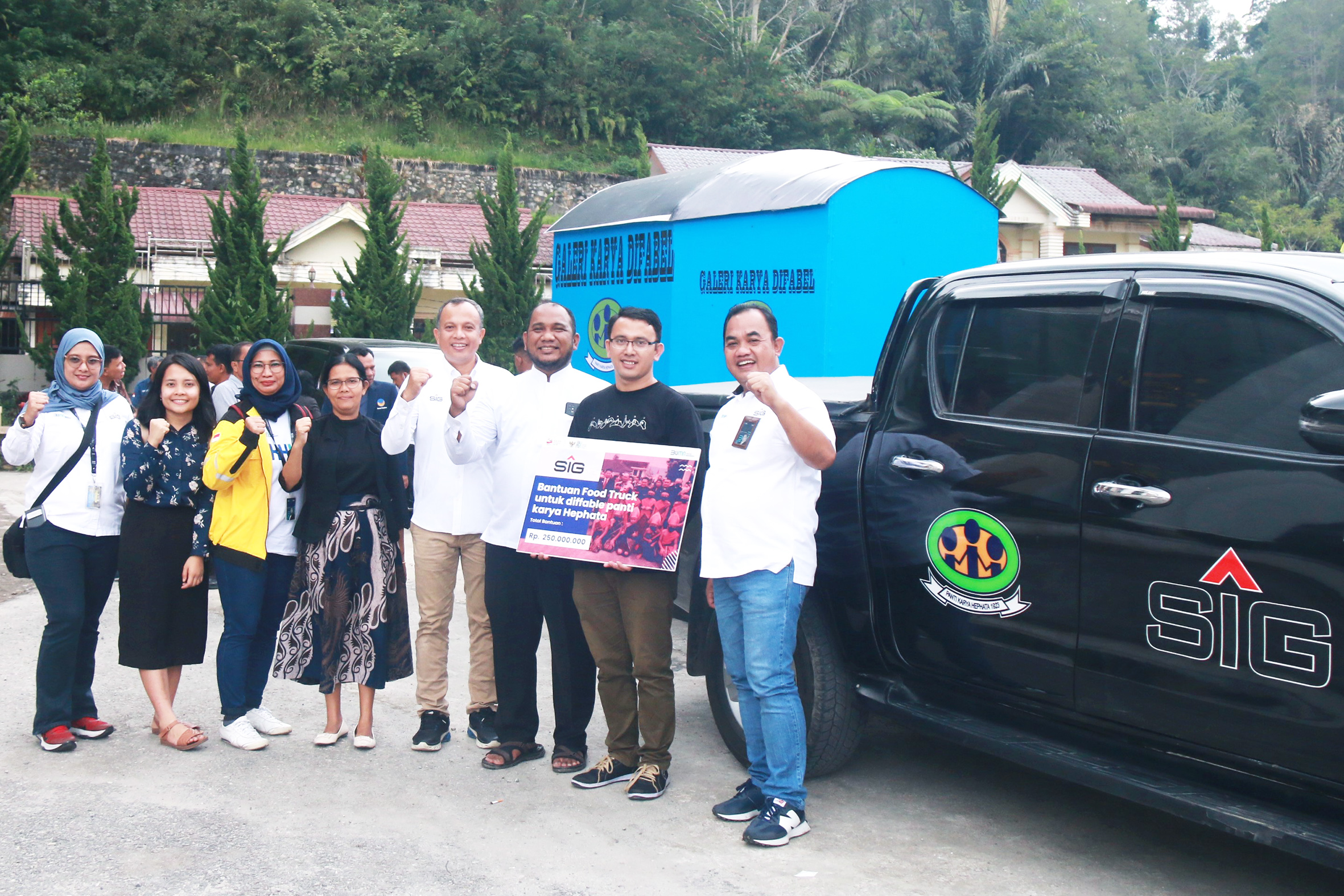 Modali Food Truck, SIG Tingkatkan Pemberdayaan Komunitas Disabilitas di Toba
